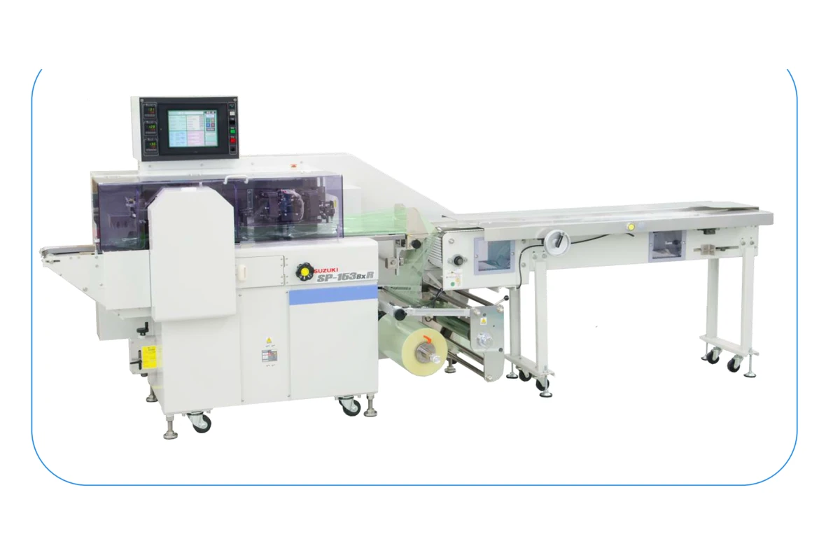 SUZUKI Machinery SP153R reverse pillow packaging machine